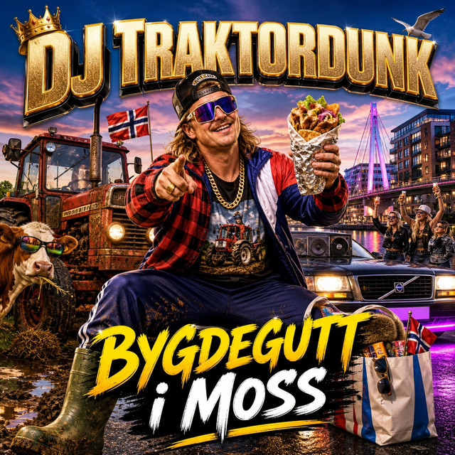 Originalt Spotify-cover til Bygdegutt fra Moss