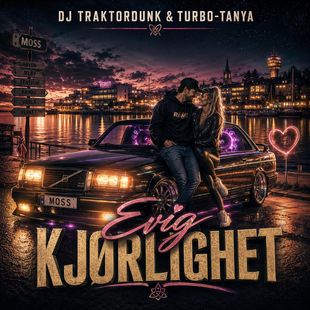 Originalt Spotify-cover til Evig Kjørlighet