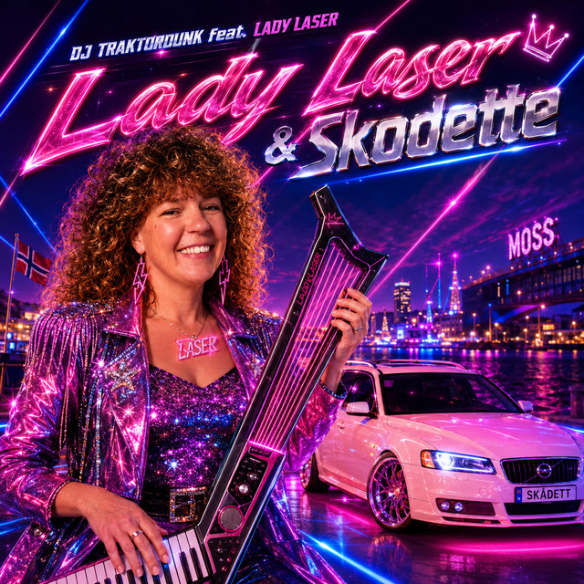 Originalt Spotify-cover til Lady Laser & Skodette